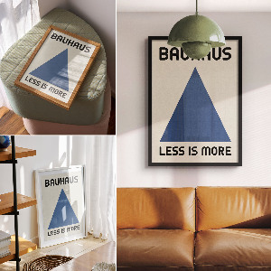 Wydruk na płótnie Less means more