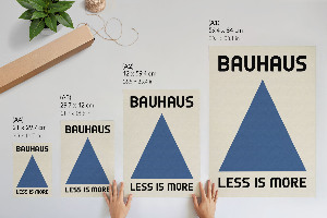 Wydruk na płótnie Less means more