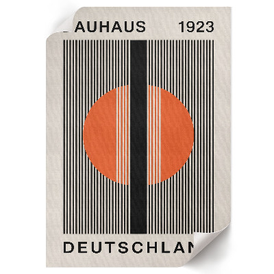 Dekoracyjny plakat ścienny Bauhaus plakat