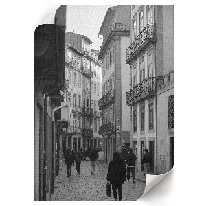 Wydruk na płótnie Miejska scena