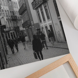 Wydruk na płótnie Miejska scena