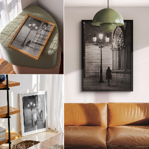 Plakat premium Latarnia miejska