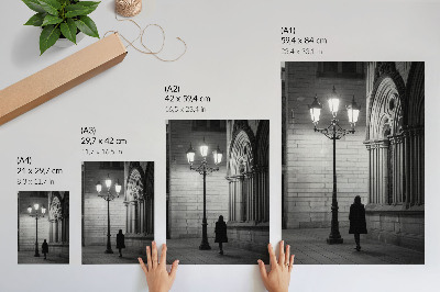 Plakat premium Latarnia miejska