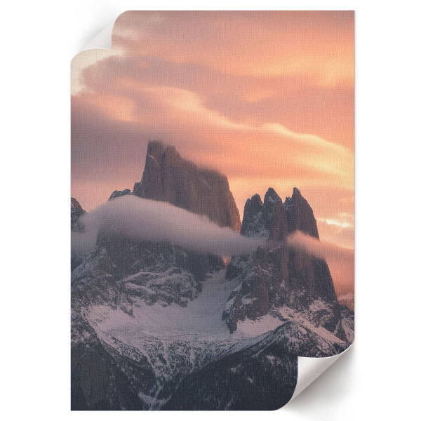 Grafika na ścianę Górska magia