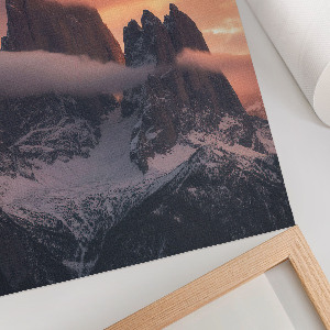 Grafika na ścianę Górska magia