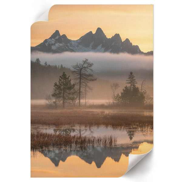 Wydruk na płótnie Górski pejzaż