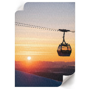 Wydruk na płótnie Zachód słońca