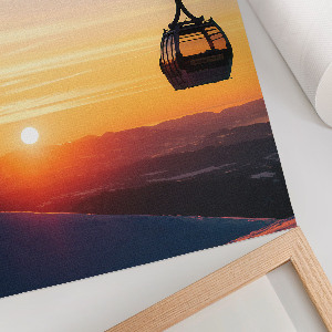 Wydruk na płótnie Zachód słońca