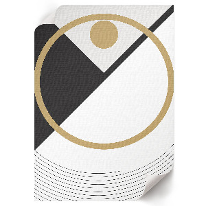 Plakat premium Geometryczna kompozycja