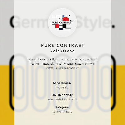 Dekoracyjny plakat ścienny Typografia B123