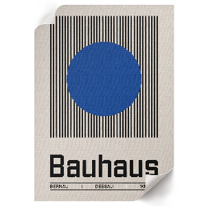 Grafika na ścianę Design Bauhaus