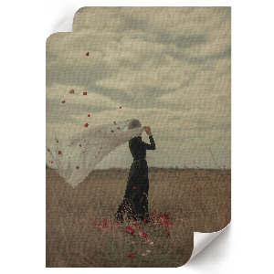 Dekoracyjny plakat ścienny Polna postać