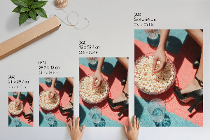 Plakat premium Popcorn retro
