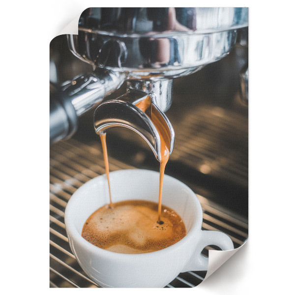Dekoracyjny plakat ścienny Express do kawy