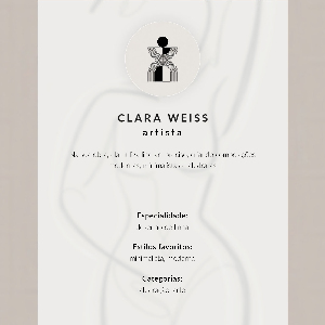 Plakat premium Kontur królika