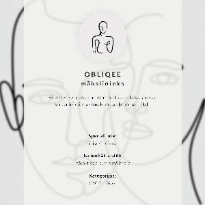 Grafika na ścianę Twarz profil