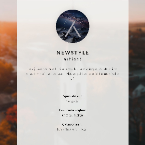 Dekoracyjny plakat ścienny Zimowy krajobraz