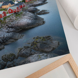 Plakat premium Górska przystań