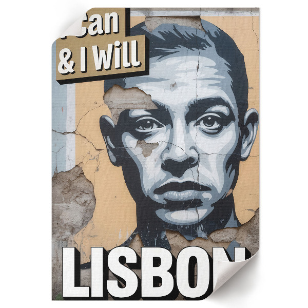 Dekoracyjny plakat ścienny Mural Lisbon