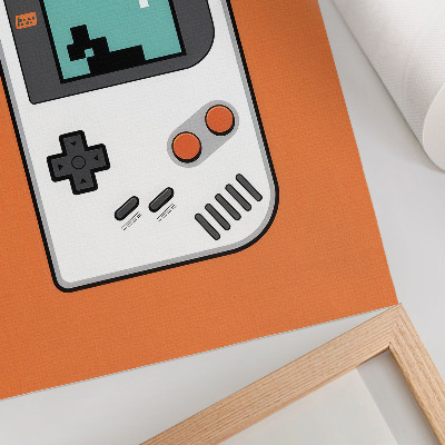 Dekoracyjny plakat ścienny Gameboy retro