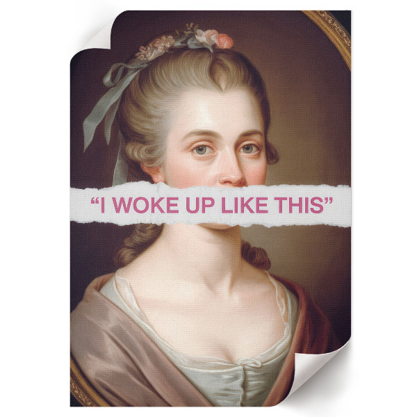 Grafika na ścianę Sztuka retro