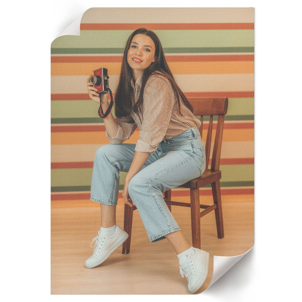 Plakat premium Retro scena