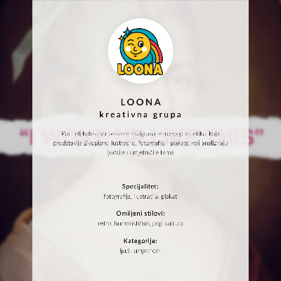 Plakat premium Retro scena