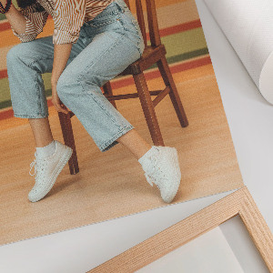 Plakat premium Retro scena