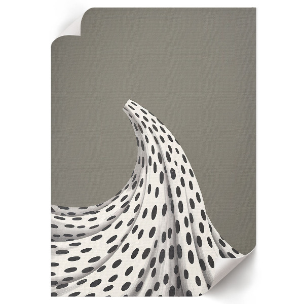 Dekoracyjny plakat ścienny Fala kropek