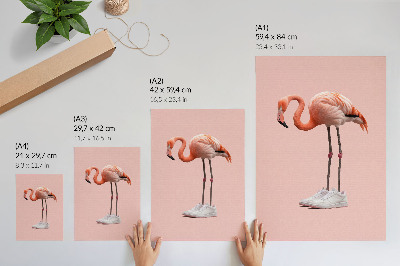 Grafika na ścianę Flaming w butach