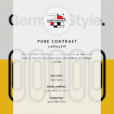 Wydruk na płótnie Typograficzna kompozycja