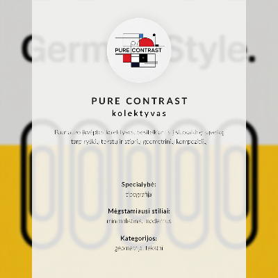 Wydruk na płótnie Typograficzna kompozycja