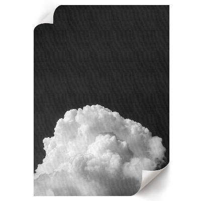 Plakat premium Chmury w czerni