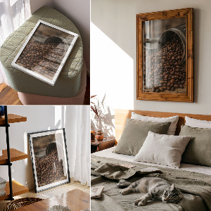 Plakat premium Kawa arabska