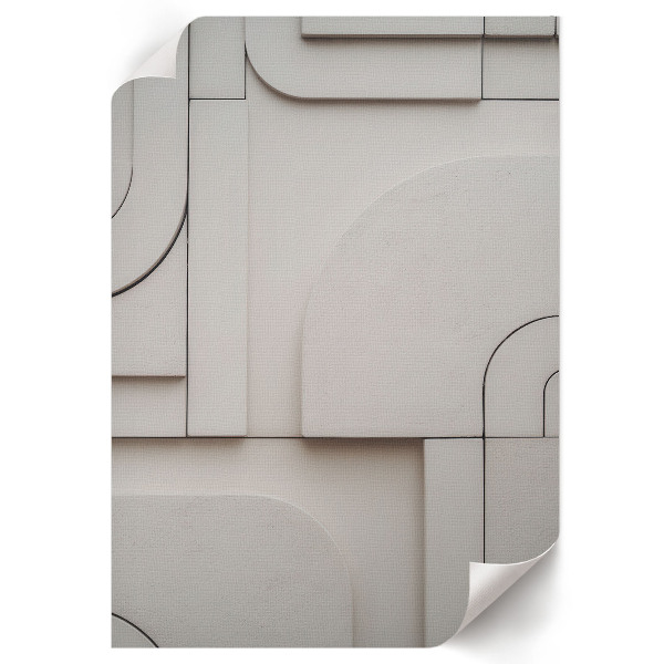 Grafika na ścianę Geometria minimalizm