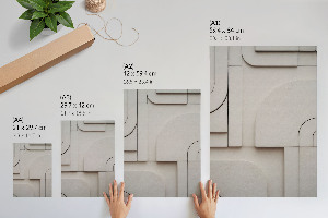 Grafika na ścianę Geometria minimalizm