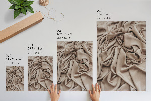 Wydruk na płótnie Aksamitne fałdy