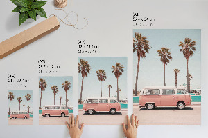 Plakat premium Letnia podróż