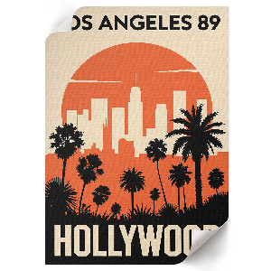 Plakat premium Hollywood widok