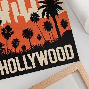 Plakat premium Hollywood widok