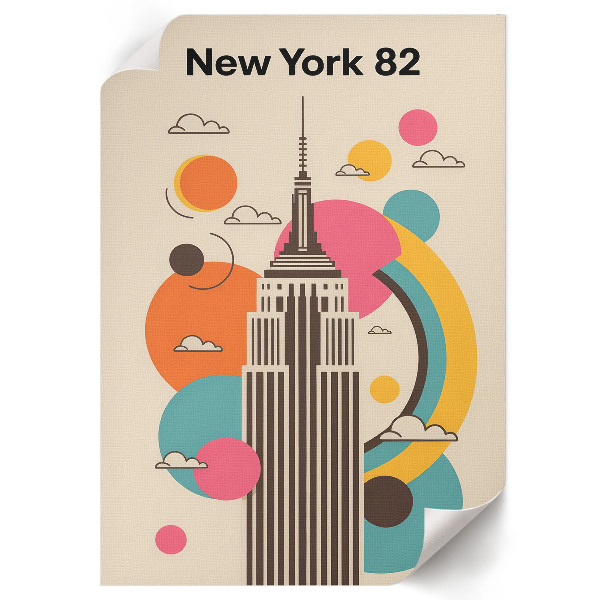 Grafika na ścianę Nowy Jork
