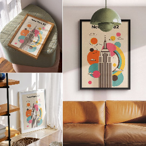 Grafika na ścianę Nowy Jork