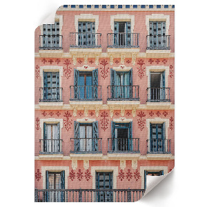 Dekoracyjny plakat ścienny Kolorowa architektura