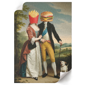 Wydruk na płótnie Sztuka jedzenia