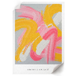 Dekoracyjny plakat ścienny Kreatywny chaos