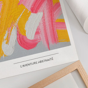 Dekoracyjny plakat ścienny Kreatywny chaos