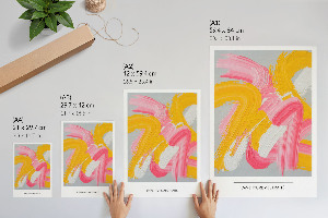 Dekoracyjny plakat ścienny Kreatywny chaos