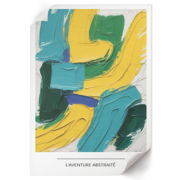 Grafika na ścianę Kolorowa abstrakcja