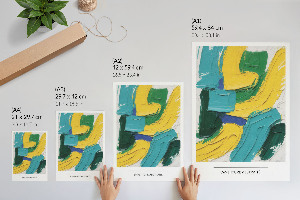 Grafika na ścianę Kolorowa abstrakcja