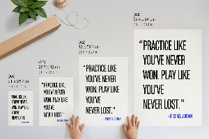 Plakat premium Motywacyjny cytat